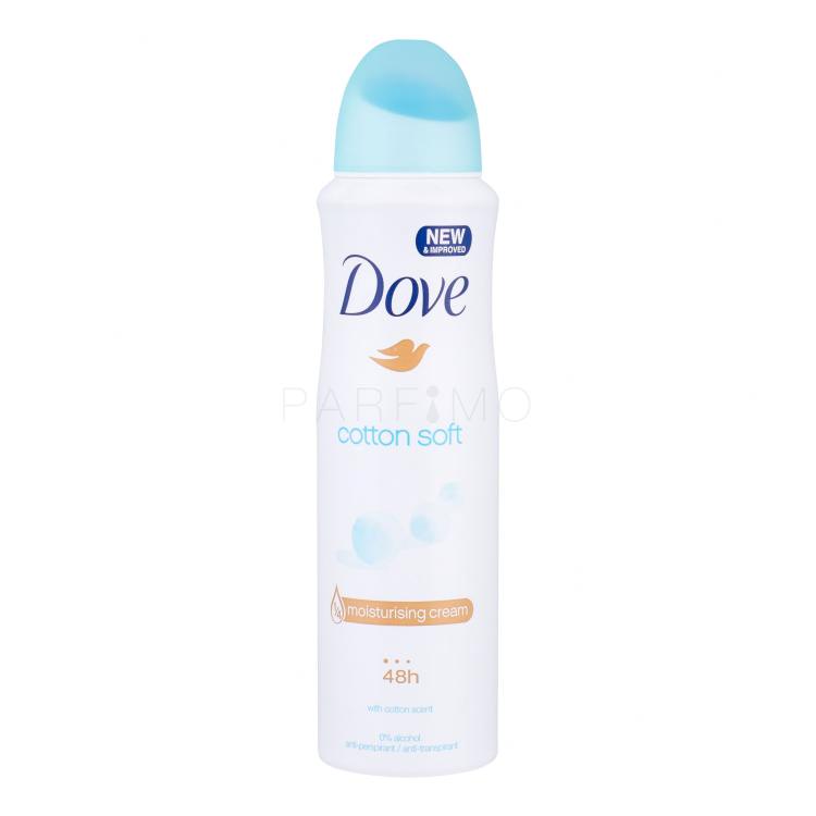 Dove Cotton Soft 48h Antiperspirant za ženske 150 ml