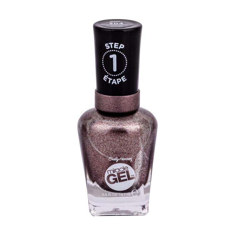 Sally Hansen Miracle Gel Lak za nohte za ženske 14,7 ml Odtenek 204 Adrenaline Crush