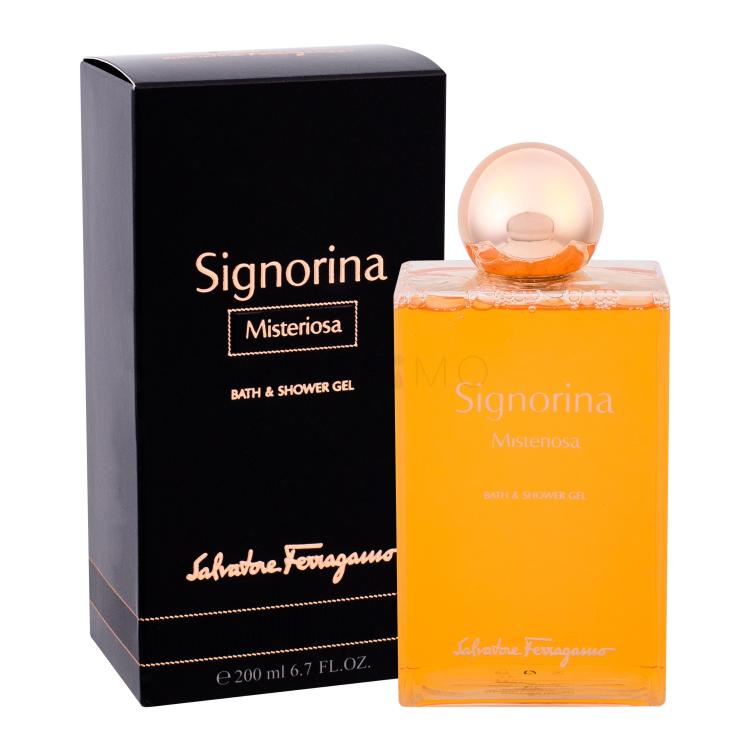 Ferragamo Signorina Misteriosa Gel za prhanje za ženske 200 ml