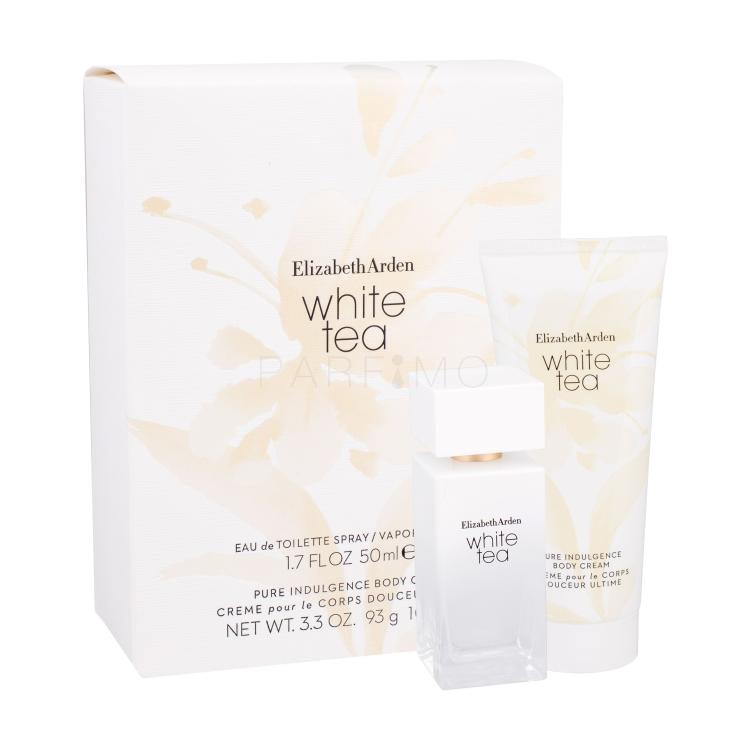 Elizabeth Arden White Tea Darilni set toaletna voda 50 ml + krema za telo 100 ml