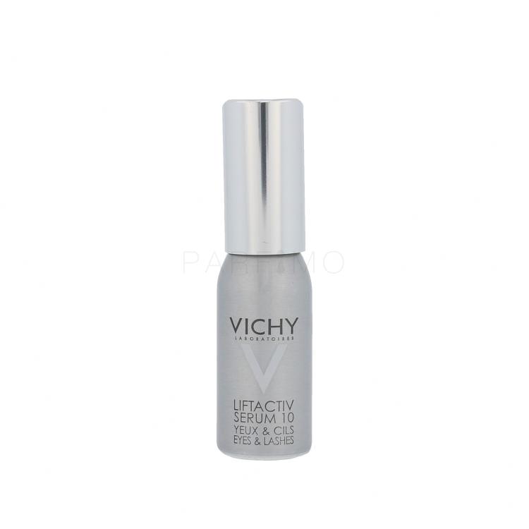 Vichy Liftactiv Serum 10 Eyes &amp; Lashes Gel za okoli oči za ženske 15 ml poškodovana škatla