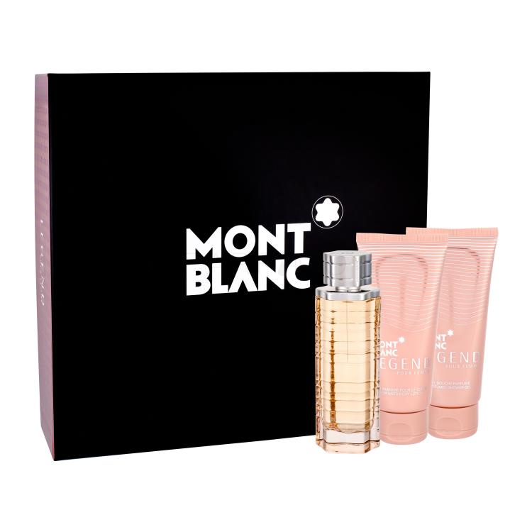 Montblanc Legend Pour Femme Darilni set parfumska voda 75 ml + losjon za telo 100 ml + gel za prhanje 100 ml