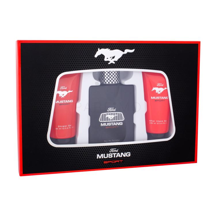 Ford Mustang Mustang Sport Darilni set toaletna voda 100 ml + gel za prhanje 100 ml + balzam po britju 100 ml
