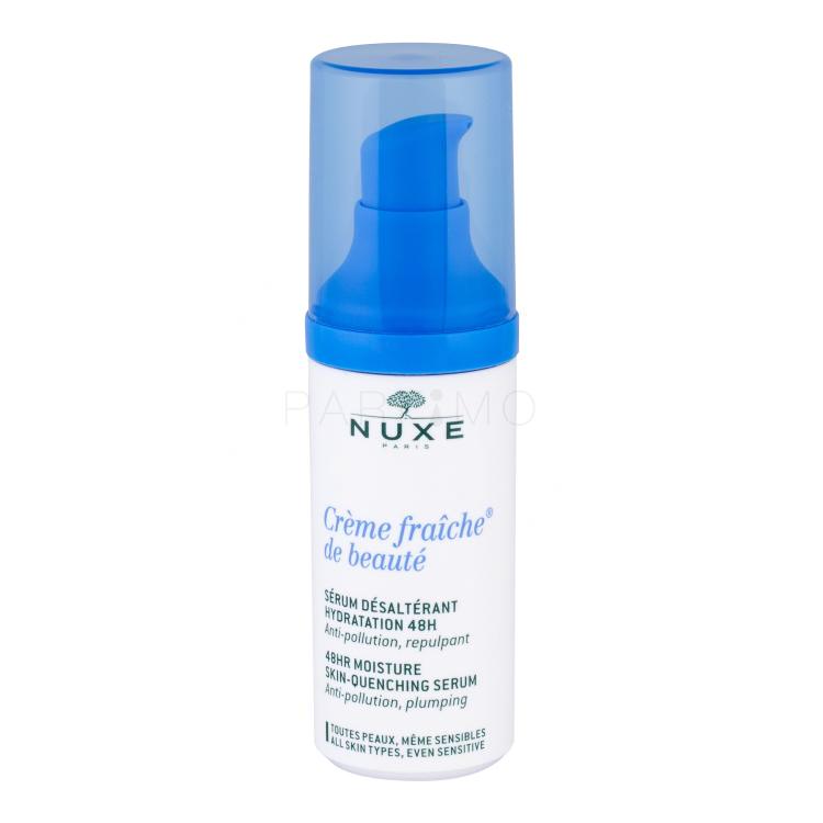 NUXE Creme Fraiche de Beauté 48HR Moisture Skin-Quenching Serum Serum za obraz za ženske 30 ml