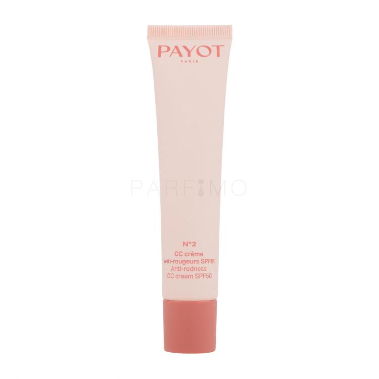 PAYOT N°2 Anti-Redness CC Cream SPF50 CC krema za ženske 40 ml