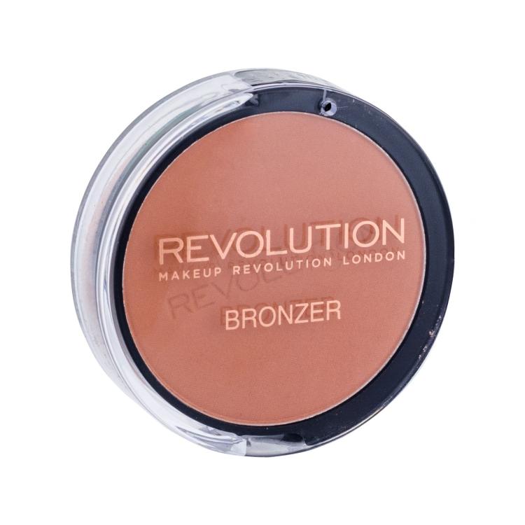 Makeup Revolution London Bronzer Bronzer za ženske 7,5 g Odtenek Bronzer Kiss