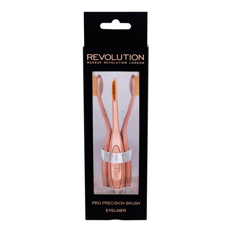 Makeup Revolution London Brushes Pro Precision Brush Eyeliner Čopič za ličenje za ženske 1 kos