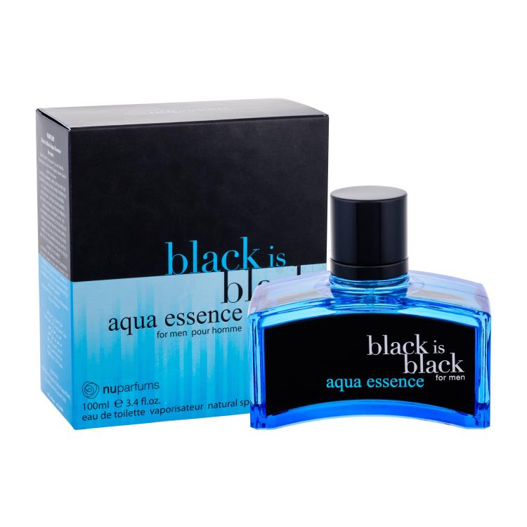 Nuparfums Black is Black Aqua Essence Toaletna voda za moške 100 ml