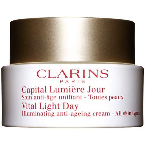 Clarins Vital Light Dnevna krema za obraz za ženske 50 ml poškodovana škatla