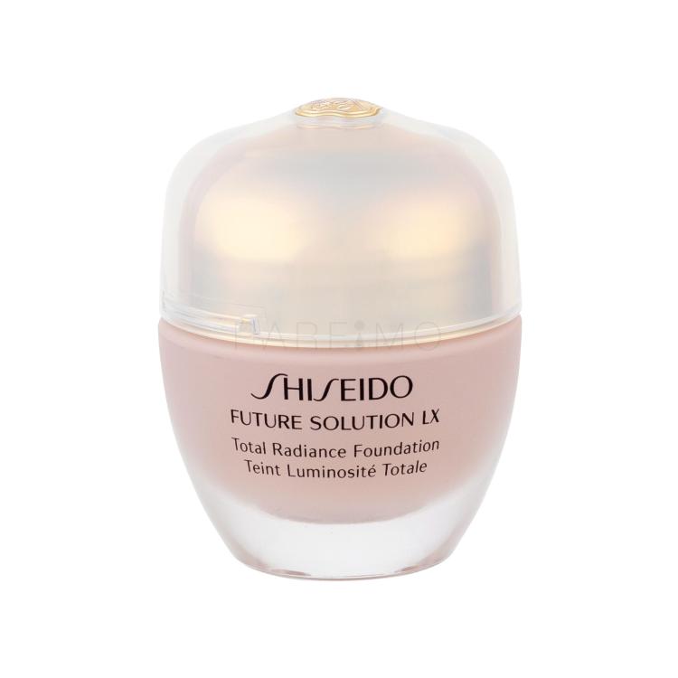 Shiseido Future Solution LX Total Radiance Foundation SPF15 Puder za ženske 30 ml Odtenek B40 Natural Fair Beige