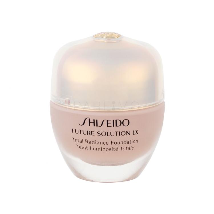 Shiseido Future Solution LX Total Radiance Foundation SPF15 Puder za ženske 30 ml Odtenek l40 Natural Fair Ivory