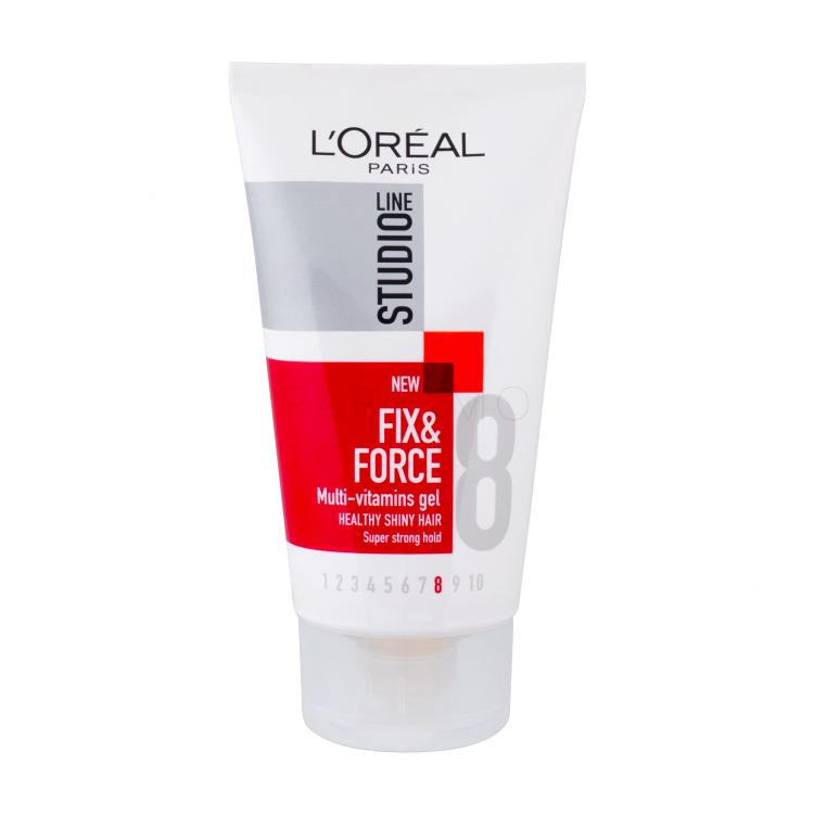 L&#039;Oréal Paris Studio Line Fix &amp; Force Gel za lase za ženske 150 ml