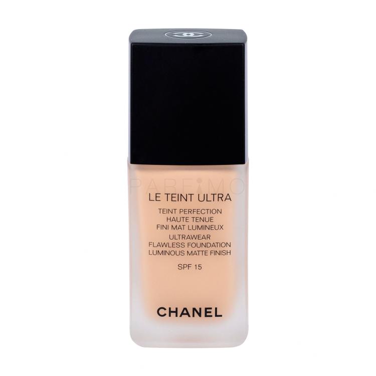Chanel Le Teint Ultra SPF15 Puder za ženske 30 ml Odtenek 20 Beige