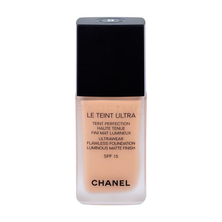 Chanel Le Teint Ultra SPF15 Puder za ženske 30 ml Odtenek 30 Beige