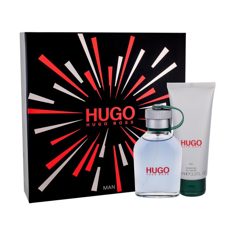 HUGO BOSS Hugo Man Darilni set toaletna voda 75 ml + gel za prhanje 100 ml