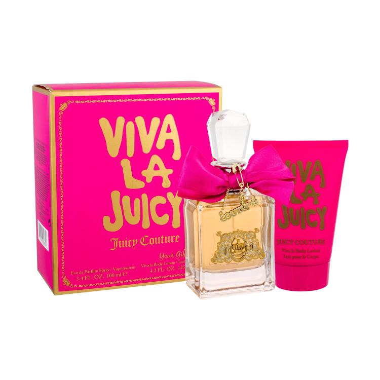 Juicy Couture Viva La Juicy Darilni set parfumska voda 100 ml + losjon za telo 125 ml