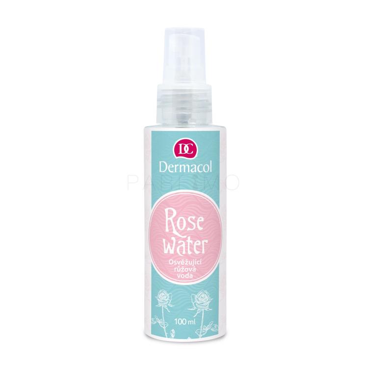 Dermacol Rose Water Losjon in sprej za obraz za ženske 100 ml