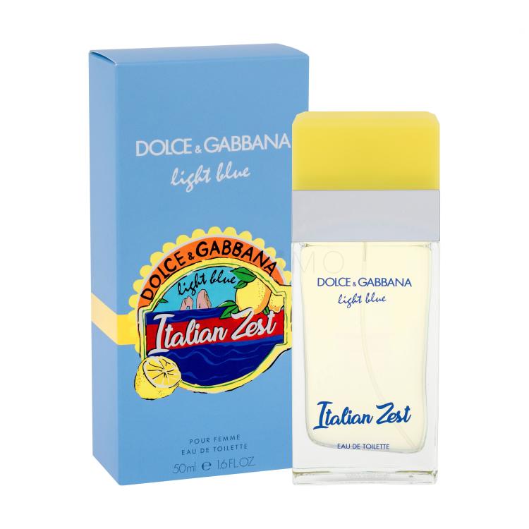 Dolce&amp;Gabbana Light Blue Italian Zest Toaletna voda za ženske 50 ml