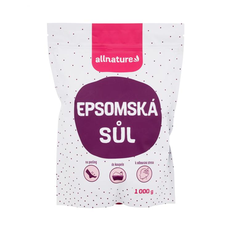 Allnature Epsom Salt Kopalna sol 1000 g