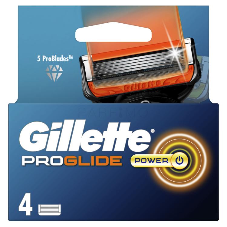 Gillette ProGlide Power Nadomestne britvice za moške Set