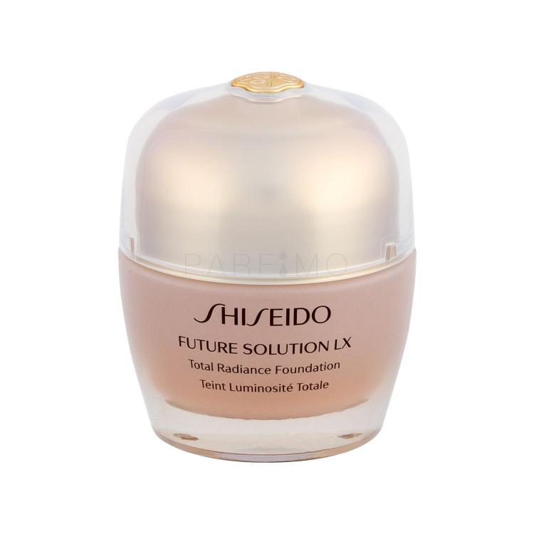 Shiseido Future Solution LX Total Radiance Foundation SPF15 Puder za ženske 30 ml Odtenek R3 Rose