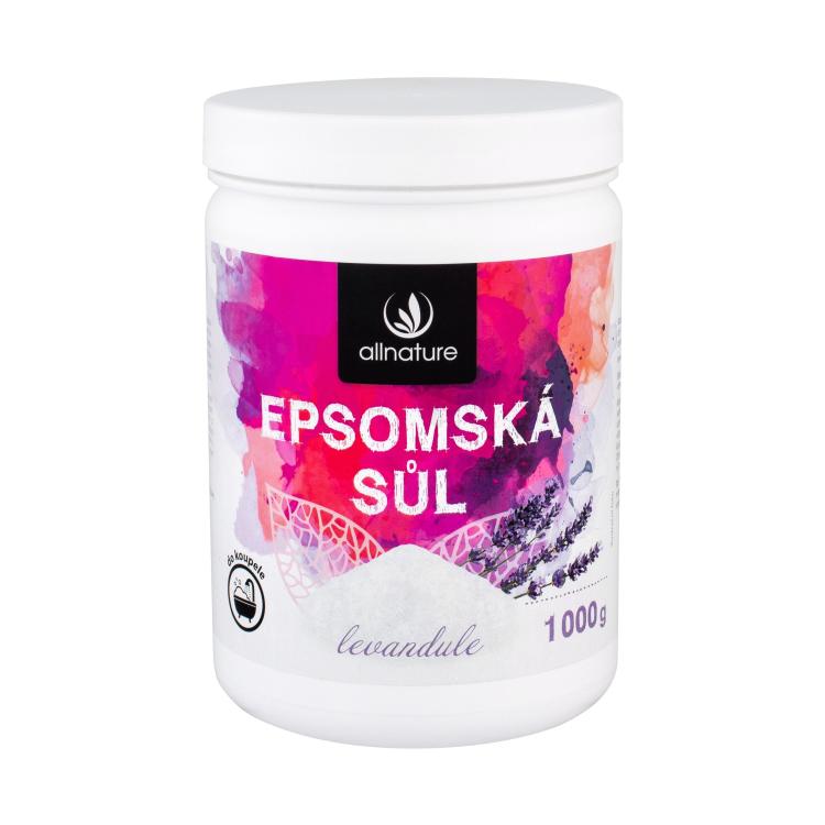 Allnature Epsom Salt Lavender Kopalna sol 1000 g