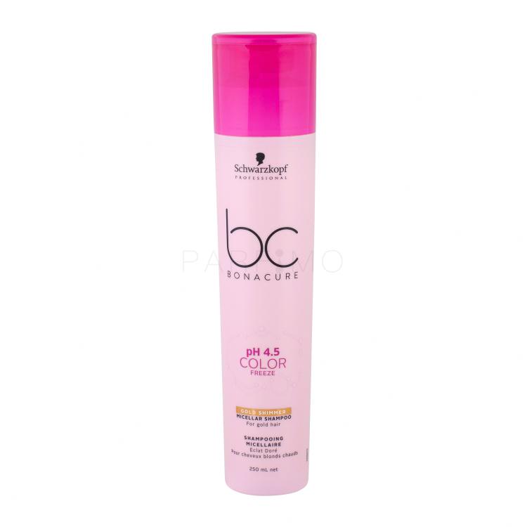Schwarzkopf Professional BC Bonacure pH 4.5 Color Freeze Gold Shimmer Šampon za ženske 250 ml
