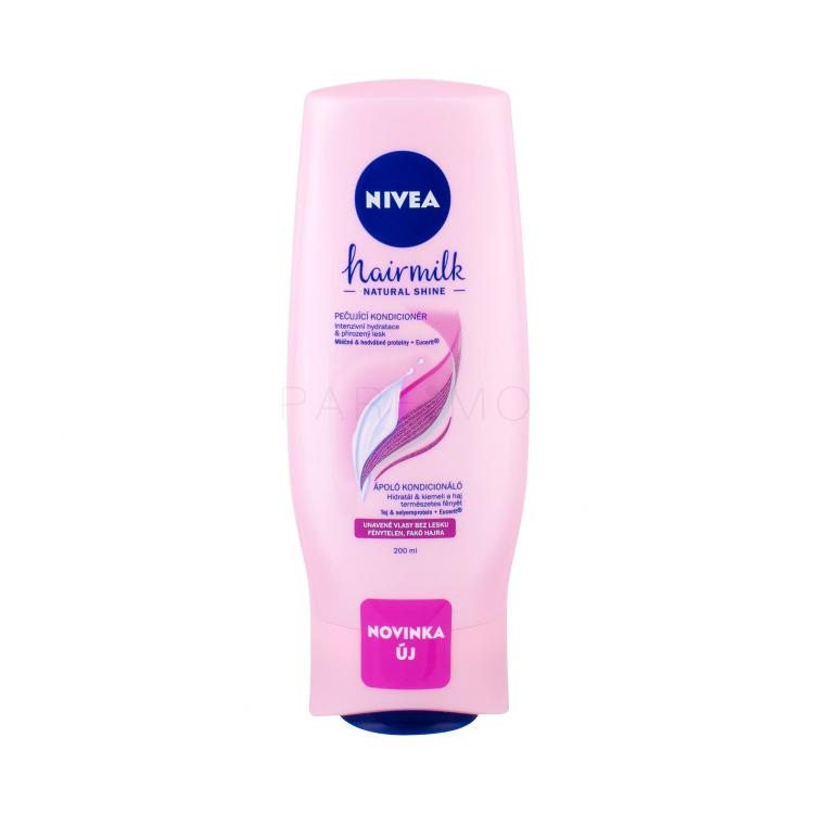 Nivea Hair Milk Natural Shine Balzam za lase za ženske 200 ml