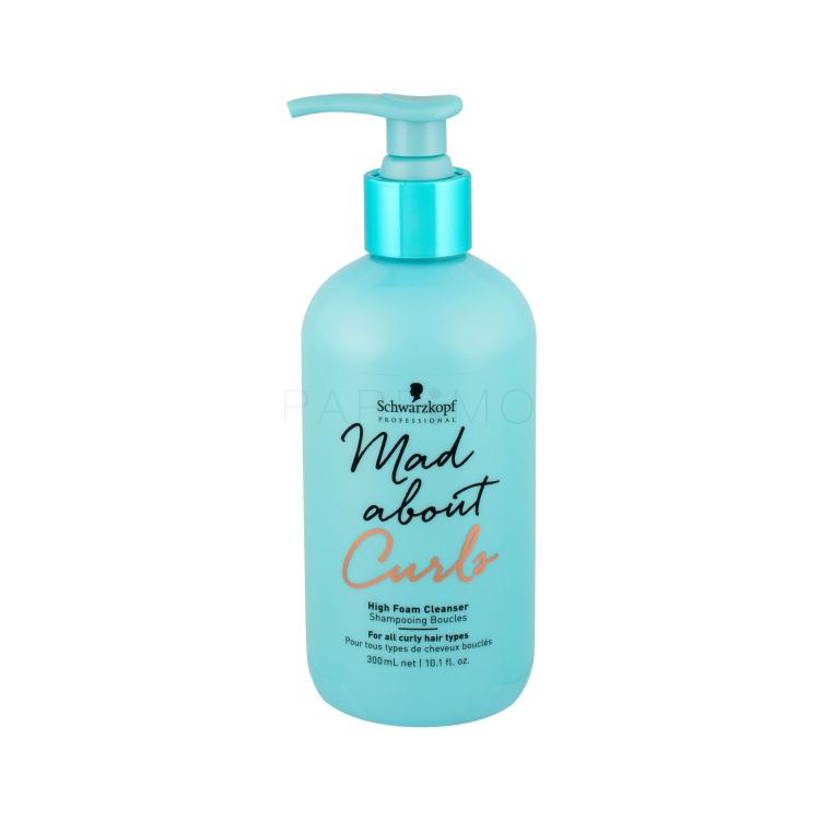 Schwarzkopf Professional Mad About Curls High Foam Cleanser Šampon za ženske 300 ml