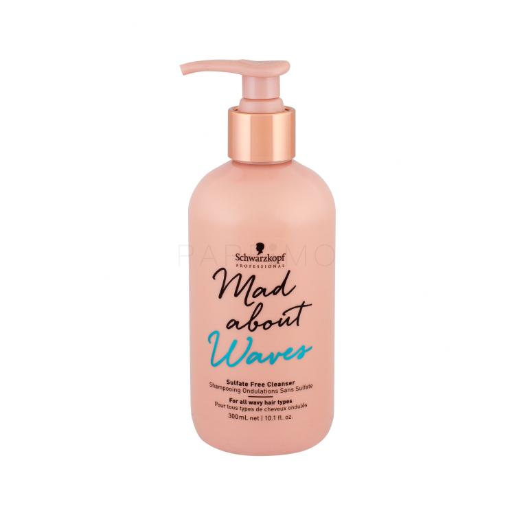 Schwarzkopf Professional Mad About Waves Sulfate Free Cleanser Šampon za ženske 300 ml