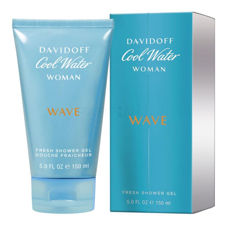 Davidoff Cool Water Wave Woman Gel za prhanje za ženske 150 ml