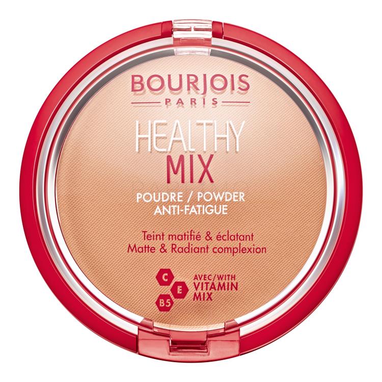 BOURJOIS Paris Healthy Mix Anti-Fatigue Puder v prahu za ženske 11 g Odtenek 04 Light Bronze