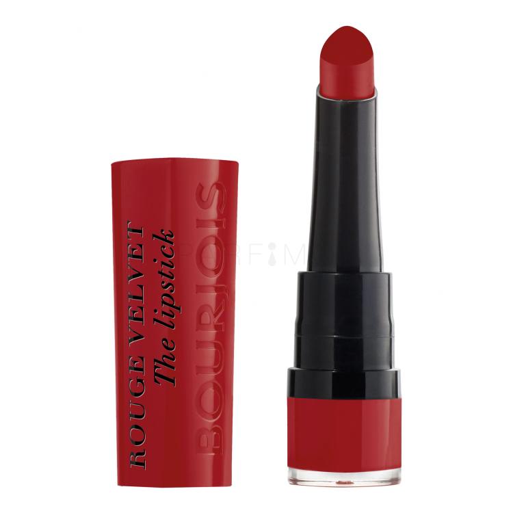 BOURJOIS Paris Rouge Velvet The Lipstick Šminka za ženske 2,4 g Odtenek 11 Berry Formidable