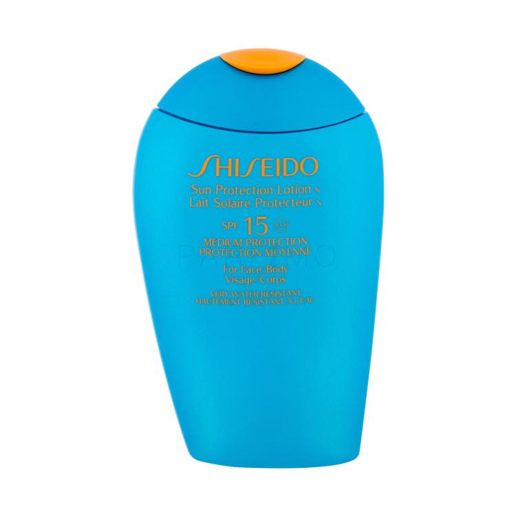 Shiseido 15 Sun Protection Lotion SPF15 Zaščita pred soncem za telo za ženske 150 ml tester
