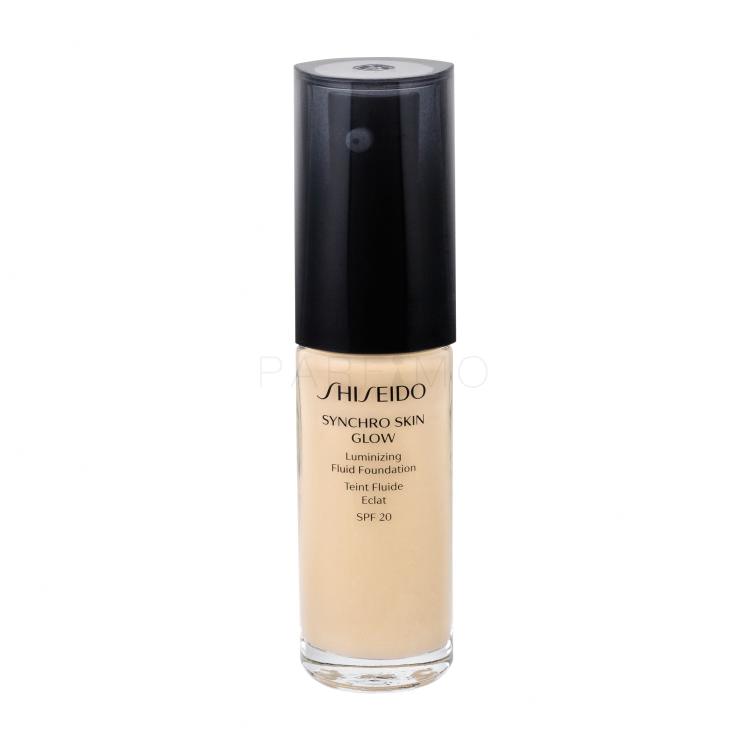 Shiseido Synchro Skin Glow SPF20 Puder za ženske 30 ml Odtenek Neutral 1