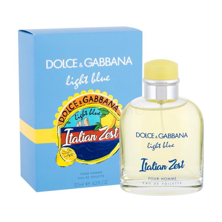 Dolce&amp;Gabbana Light Blue Italian Zest Pour Homme Toaletna voda za moške 125 ml