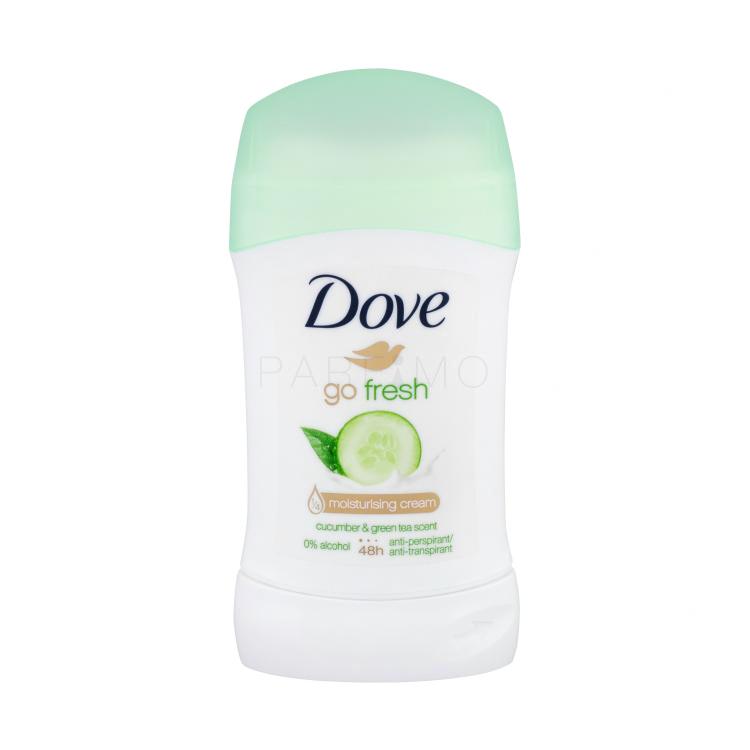 Dove Go Fresh Cucumber &amp; Green Tea 48h Antiperspirant za ženske 30 ml