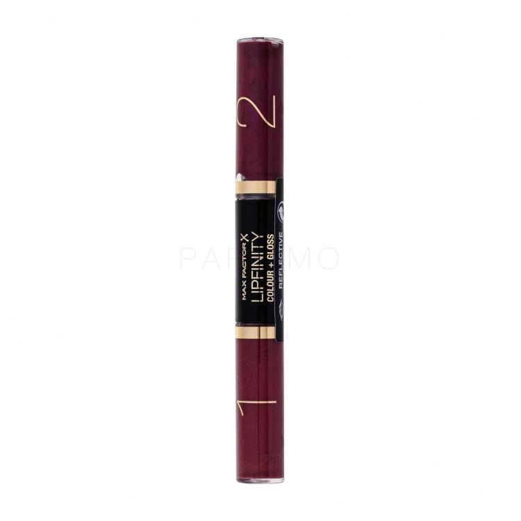 Max Factor Lipfinity Colour + Gloss Šminka za ženske 2x3 ml Odtenek 550 Reflective Ruby