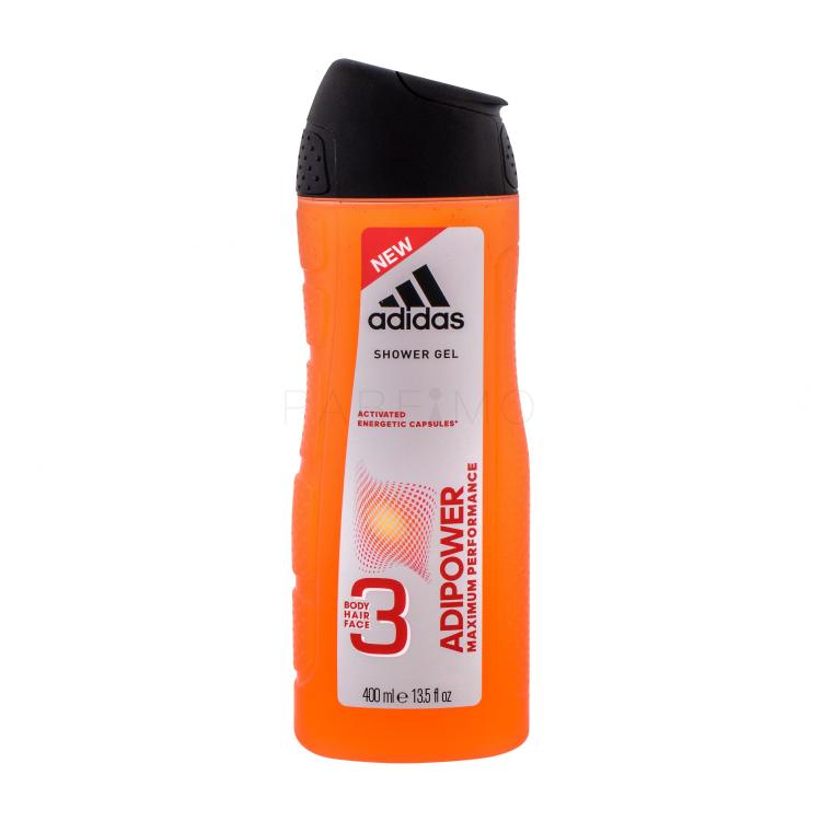 Adidas AdiPower Gel za prhanje za moške 400 ml