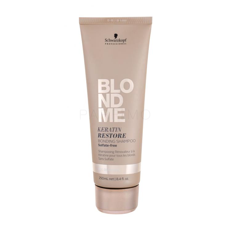 Schwarzkopf Professional Blond Me Keratin Restore Blonding Shampoo Šampon za ženske 250 ml