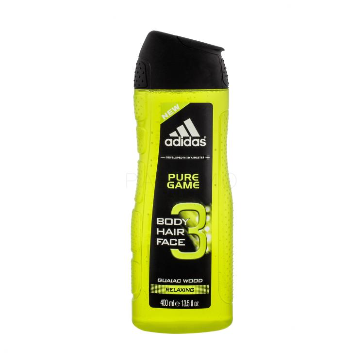 Adidas Pure Game 3in1 Gel za prhanje za moške 400 ml