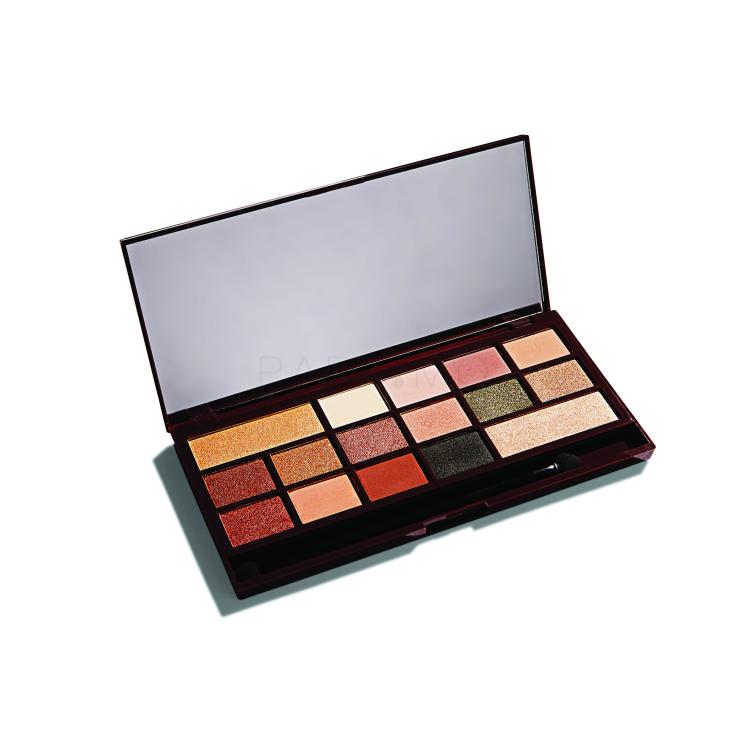 I Heart Revolution Chocolate Eyeshadow Palette Senčilo za oči za ženske 21,96 g Odtenek 24k Gold