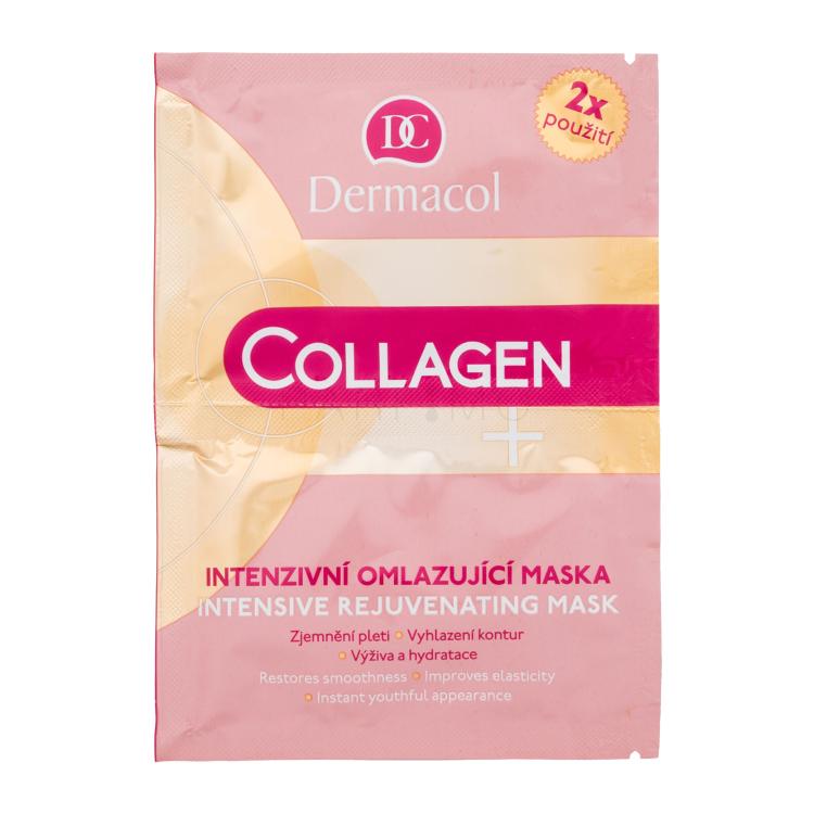 Dermacol Collagen+ Maska za obraz za ženske 2x8 g