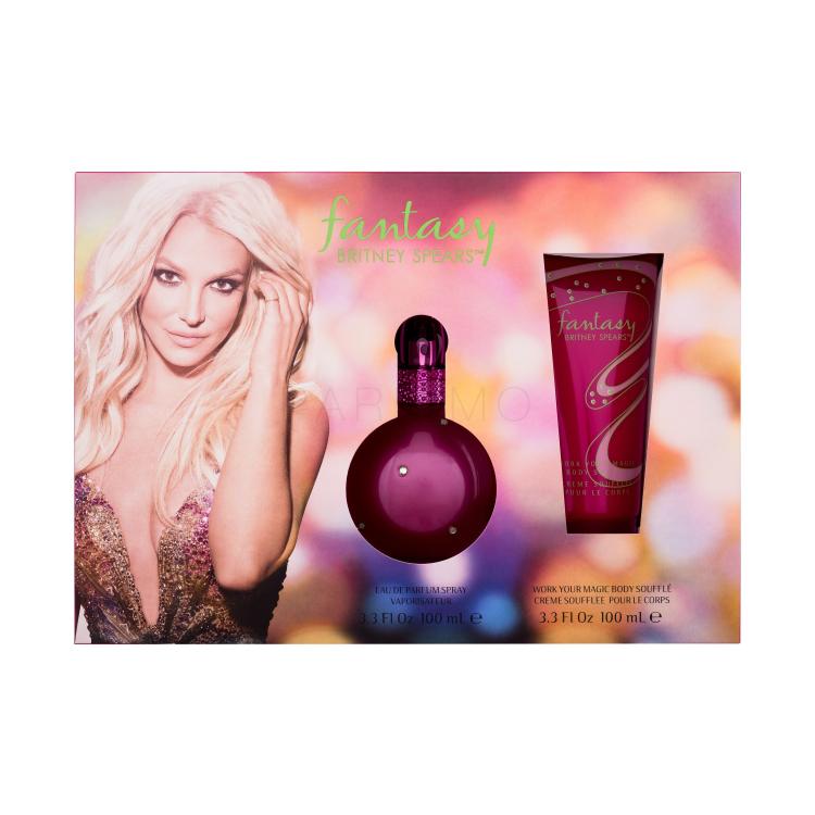 Britney Spears Fantasy Darilni set parfumska voda 100 ml + krema za telo 100 ml