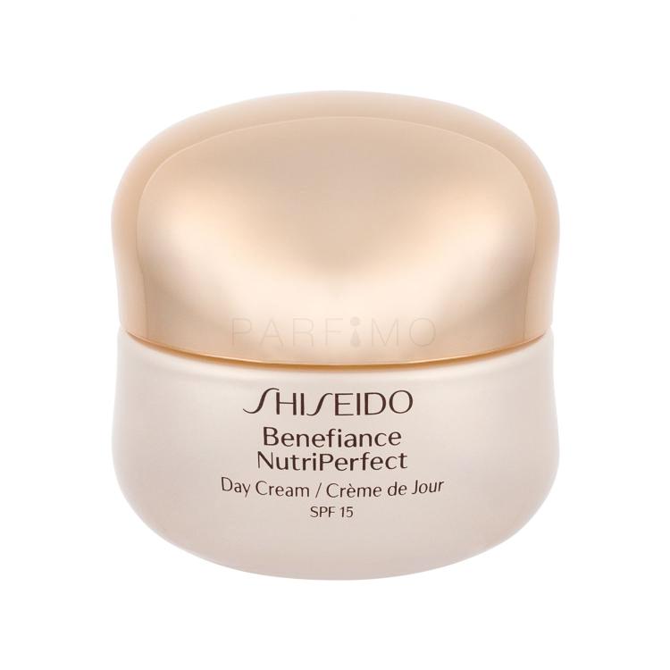 Shiseido Benefiance NutriPerfect SPF15 Dnevna krema za obraz za ženske 50 ml poškodovana škatla