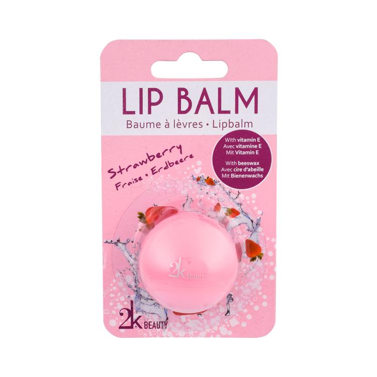 2K Beauty Balzam za ustnice za ženske 5 g Odtenek Strawberry