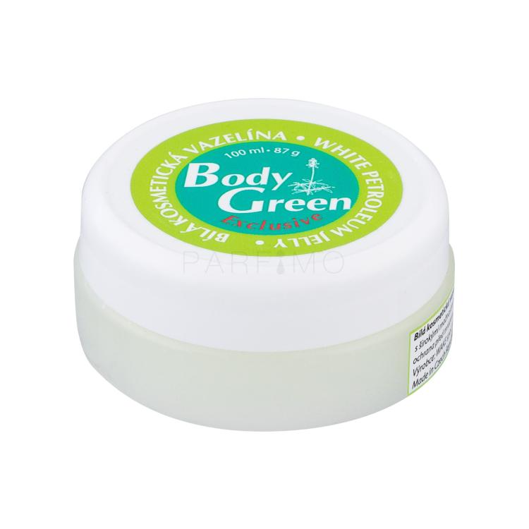 Body Green White Petroleum Jelly Gel za telo za ženske 100 ml