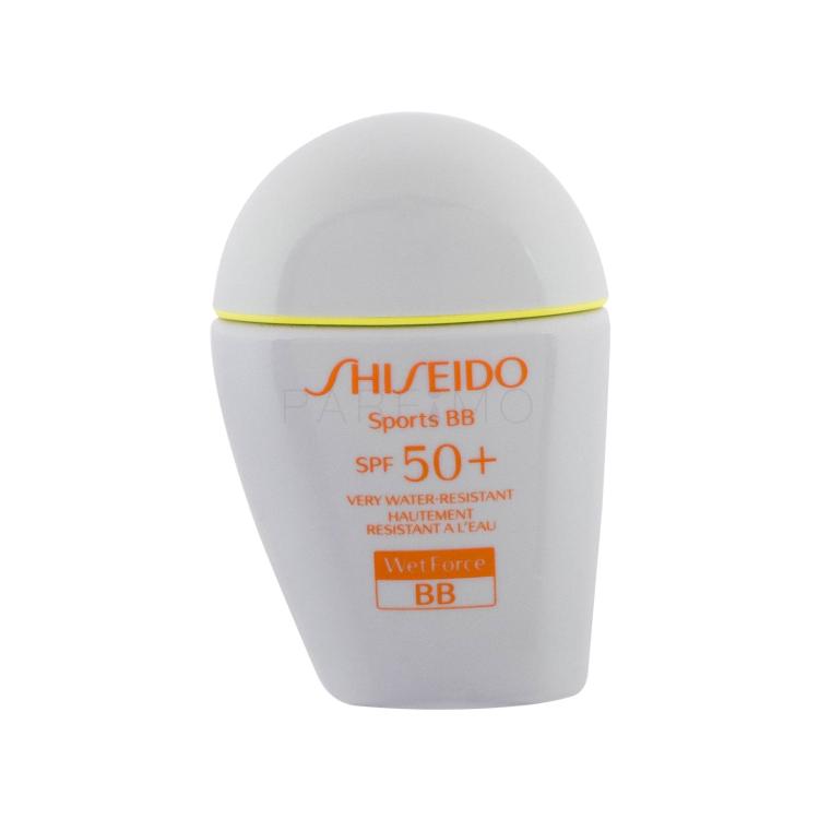 Shiseido Sports BB SPF50+ BB krema za ženske 30 ml Odtenek Light