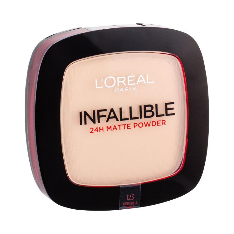 L&#039;Oréal Paris Infaillible 24H Matte Puder v prahu za ženske 9 g Odtenek 225 Beige