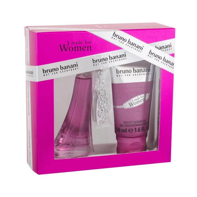 Bruno Banani Made For Women Darilni set toaletní voda 20 ml + sprchový gel 50 ml